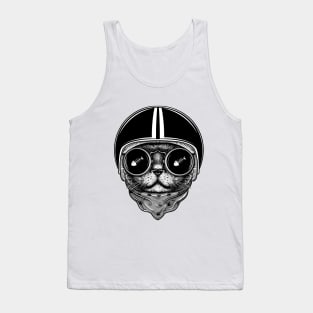 Cat rider Tank Top